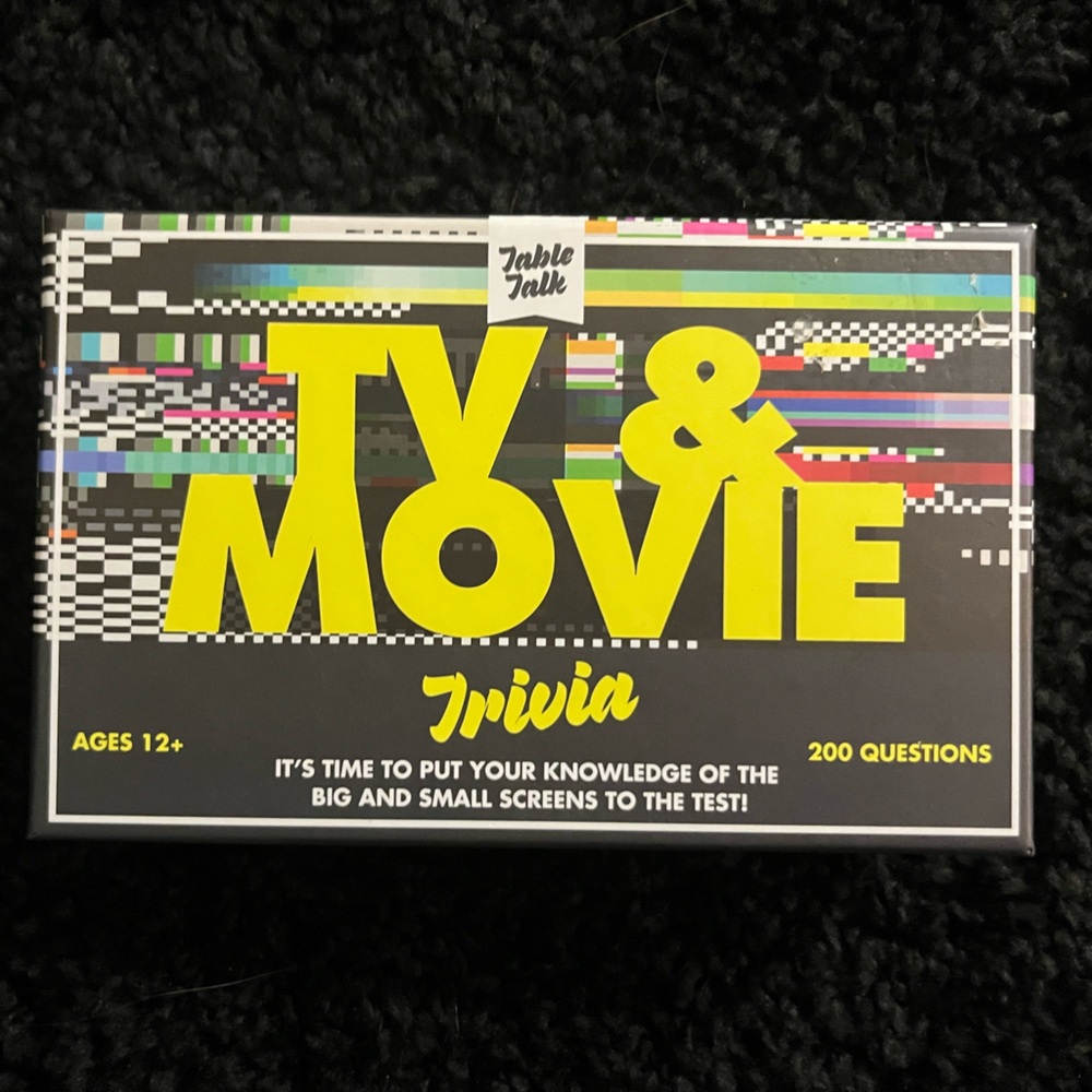 T.V and Movie trivia Game